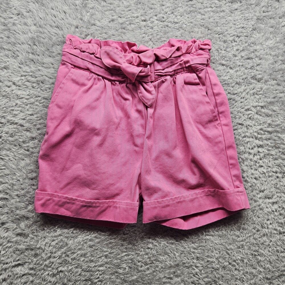 Hanna Andersson Girls Pink Shorts Size 4 Cotton Casual School Preppy